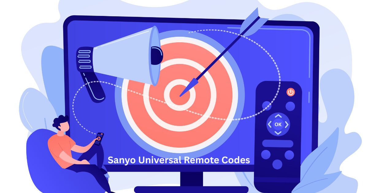 Sanyo Universal Remote Codes