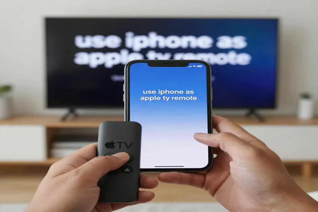 use iphone as apple tv remote​