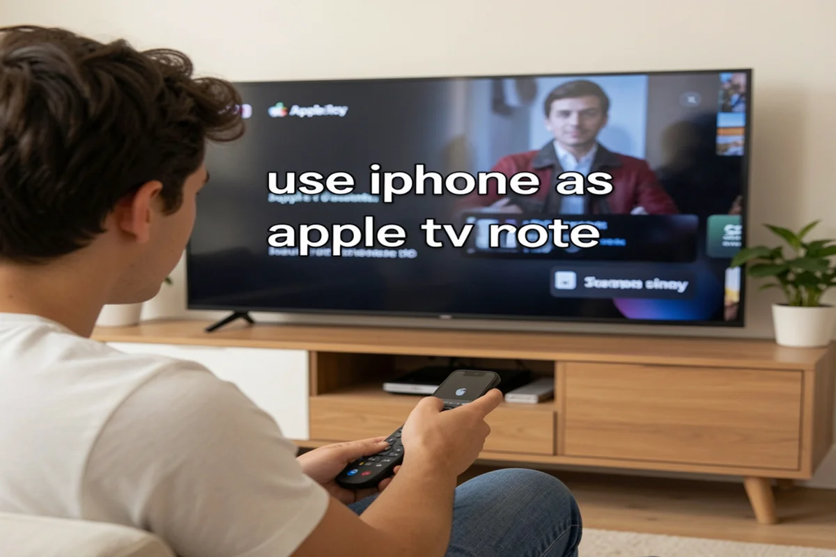 use iphone as apple tv remote​