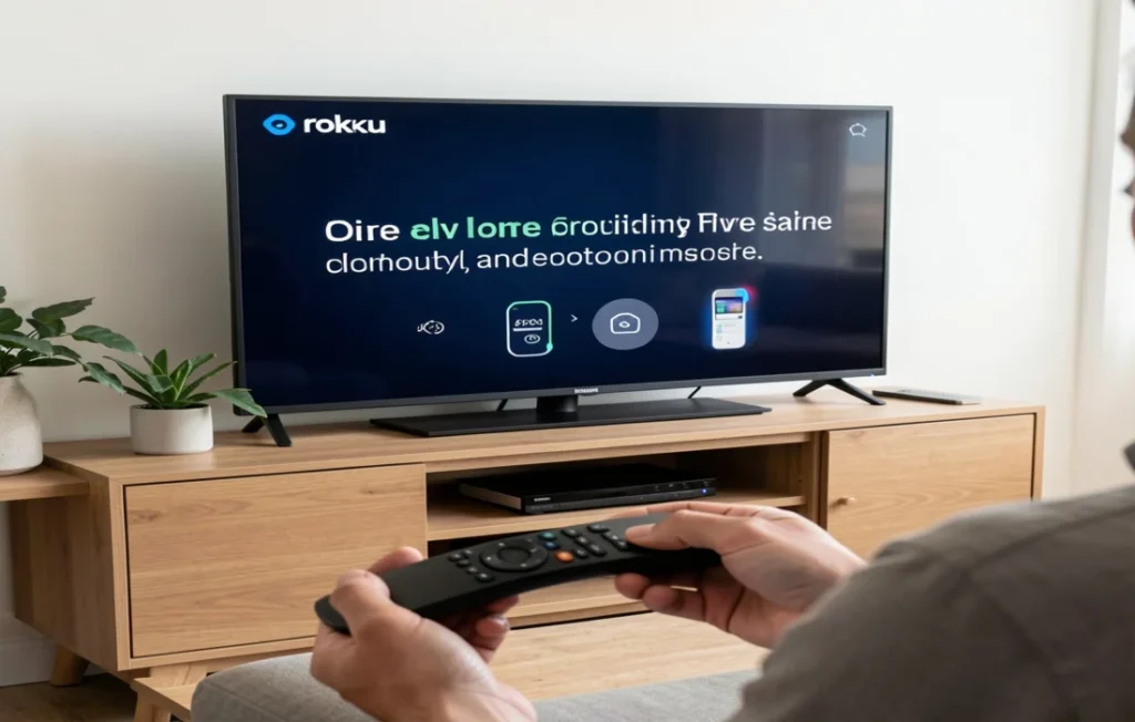 how to use roku tv without remote and wifi