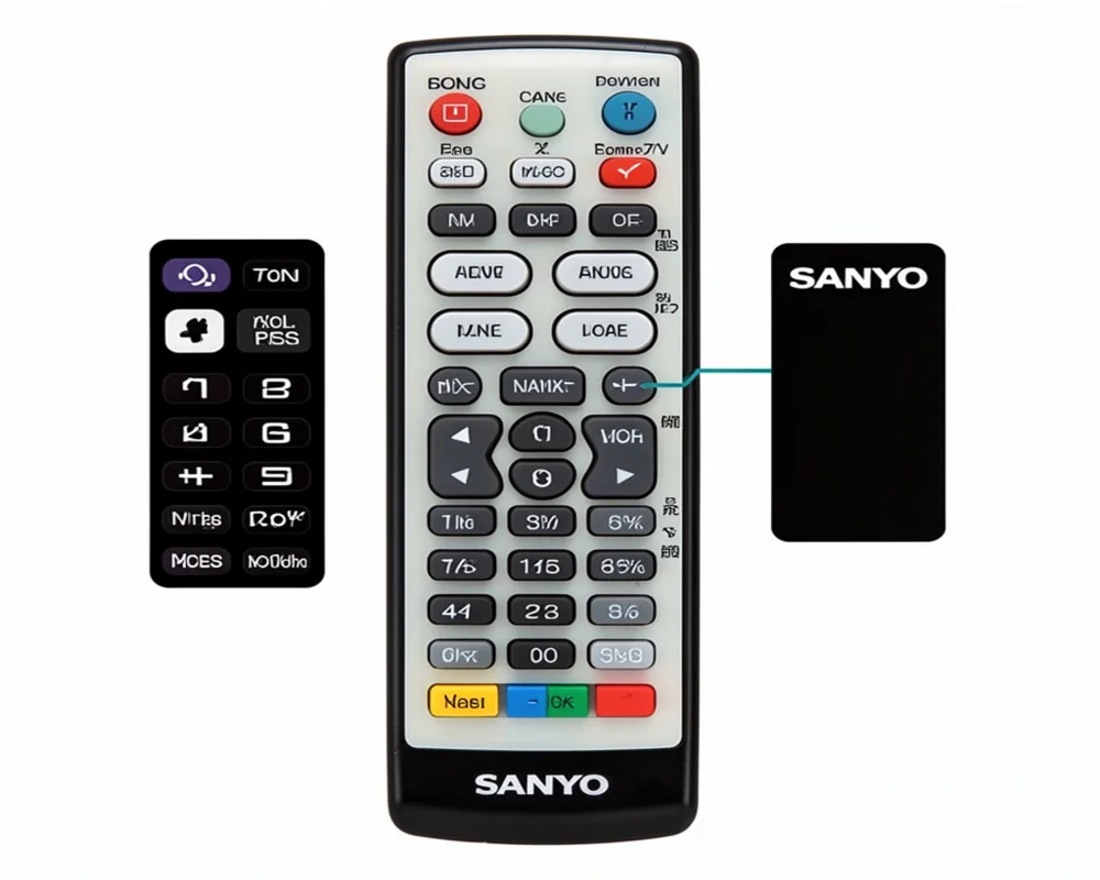 ge universal remote codes for sanyo tv