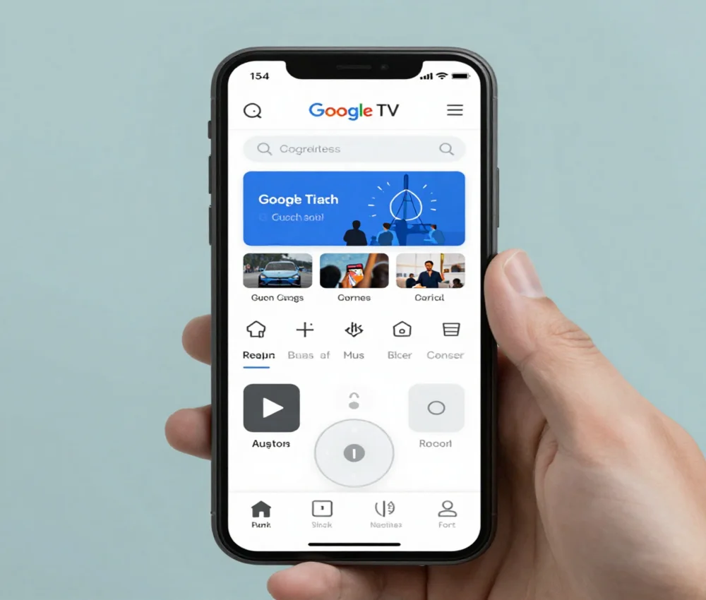 google tv remote control app